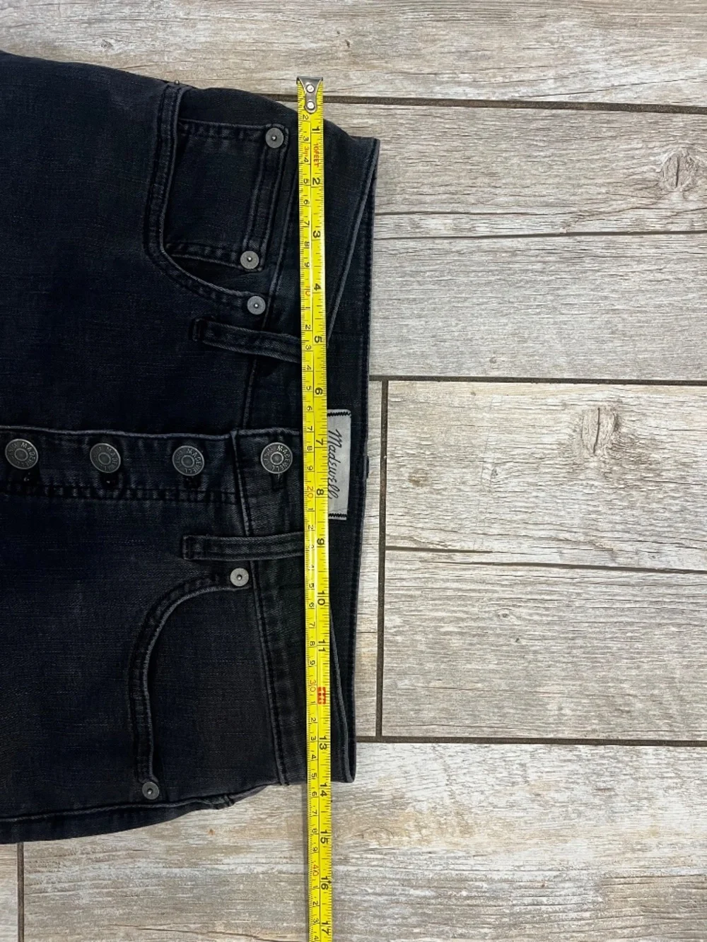 Madewell Cali Demi Boot Button fly jeans - Picture 5 of 7